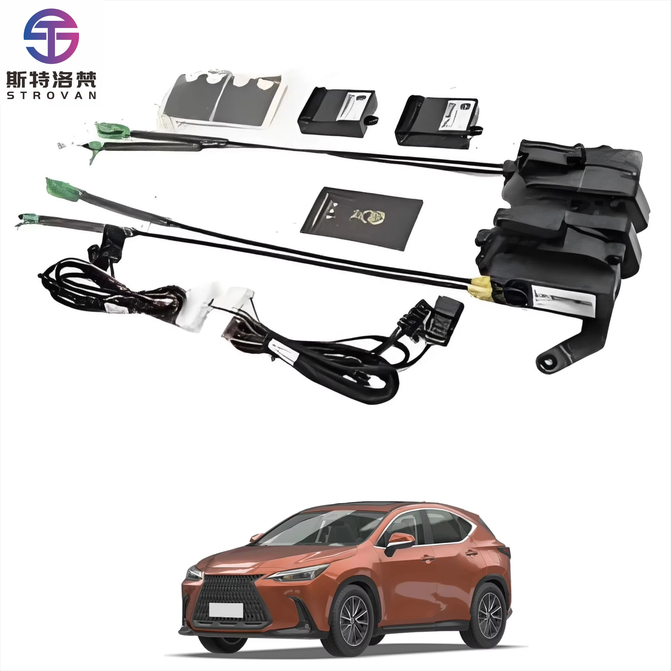 

Modified Four-door Electric Suction Door Soft Closer System Car Slide Door Latch commuter Automatic for NX 2015-2021