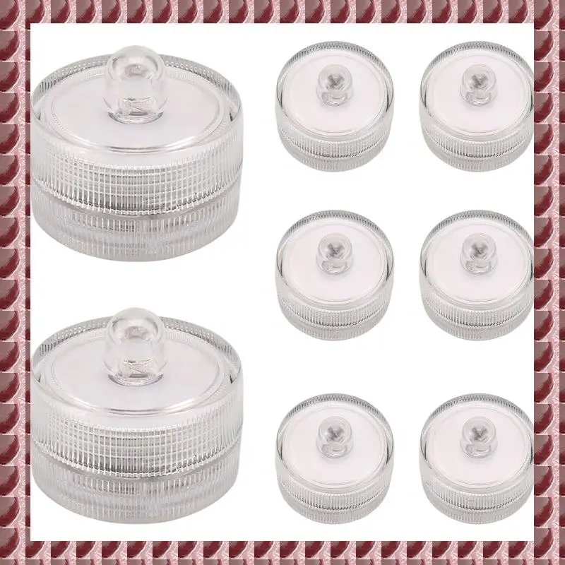 

Водонепроницаемые светодиодные беспламенные чайные свечи A95G для декора бассейнов, свадеб и вечеринок