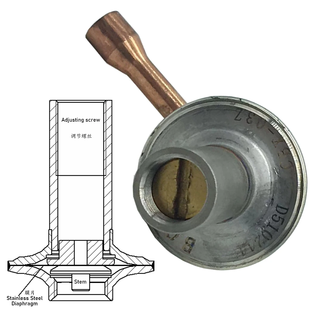 CBX6-02 Automatisches Bypassventil für Heißgas, das im Kompressorsystem mit konstanter Geschwindigkeit verwendet wird