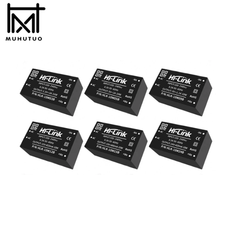 

1PCS HLK-10M03B HLK-10M05B HLK-10M09B HLK-10M12B HLK-10M15B HLK-10M24B AC-DC power module