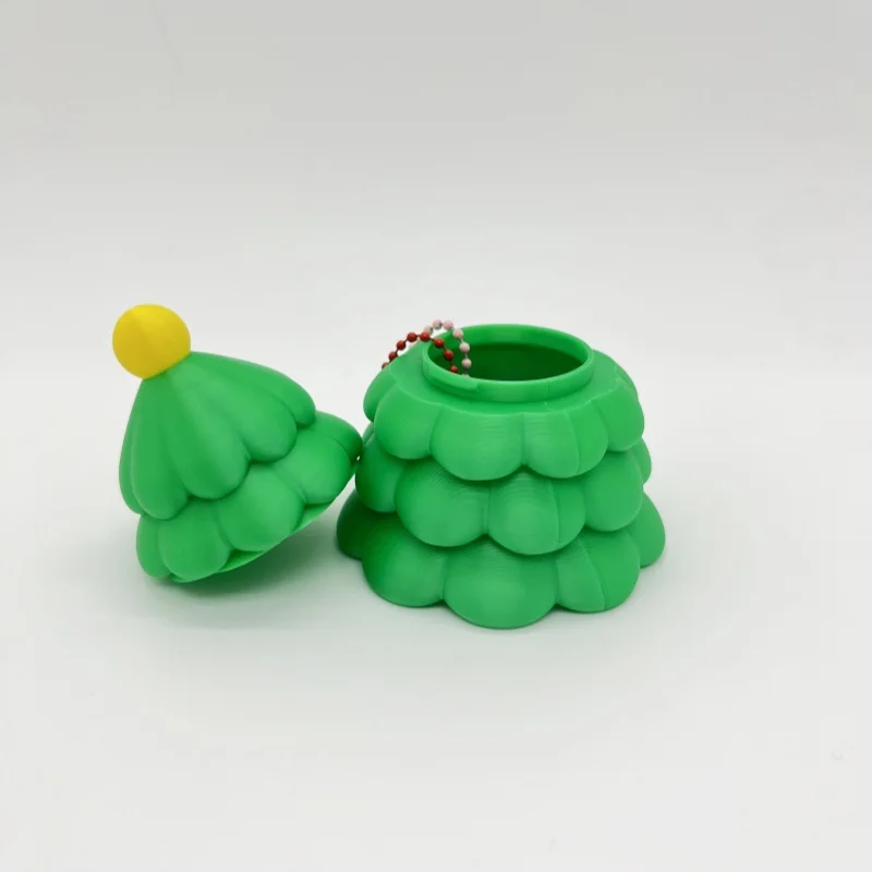 A Christmas tree statue, which can be used for Christmas decoration or as a storage box