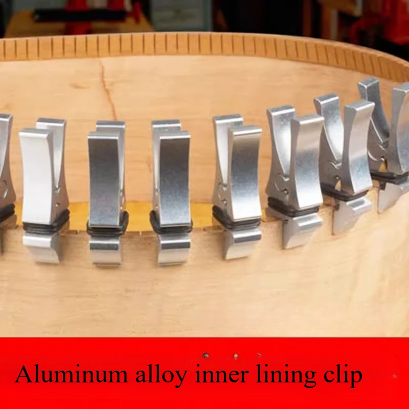 Folk and Classical Guitar Wire Clip Liner Strips Aluminum Clip Echo Strip Liner Wooden Strip Reinforcing  Making Tools