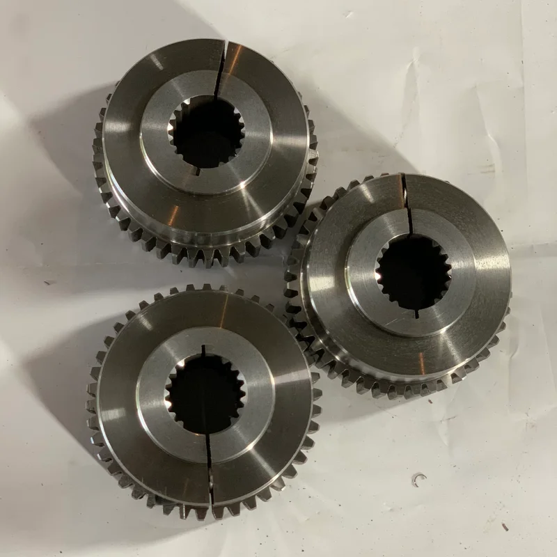 1PC Connecting Glue Excavator Parts  315 * 47T Tooth Connecting Plate Excavator Hydraulic Pump Coupling 47*14T