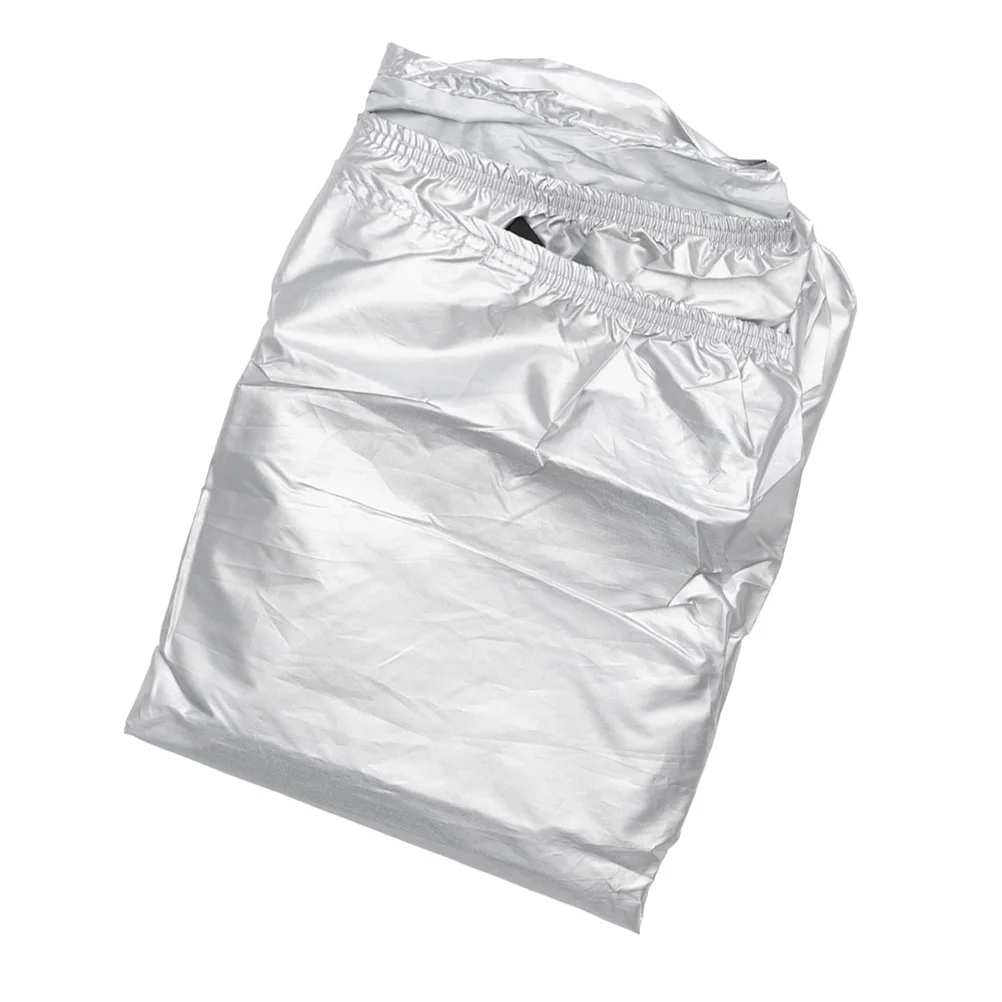 

1 шт. водонепроницаемый чехол для велосипеда с серебряным покрытием, прочный, устойчивый к царапинам для внутреннего и наружного мотоцикла, полный защитный чехол