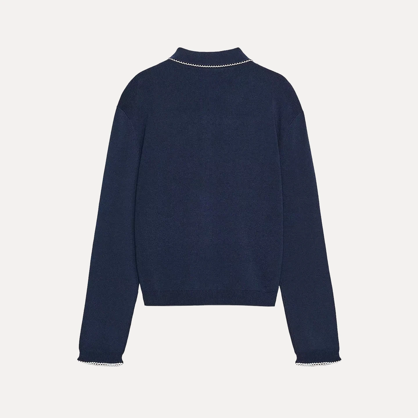 Z femmes tricoté rond Ne Jaet Faionable Personali 2025 nouveauté automne saisonnier ouvert Cardigan Sle