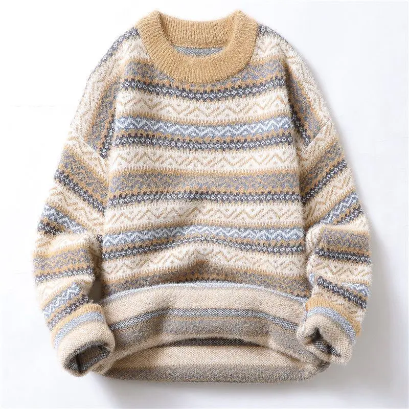 

Winter Men's Warm Sweaters For Men Clothing Turtleneck Pullovers Men's Coat Sweater Male Clothes Warm Pullovers