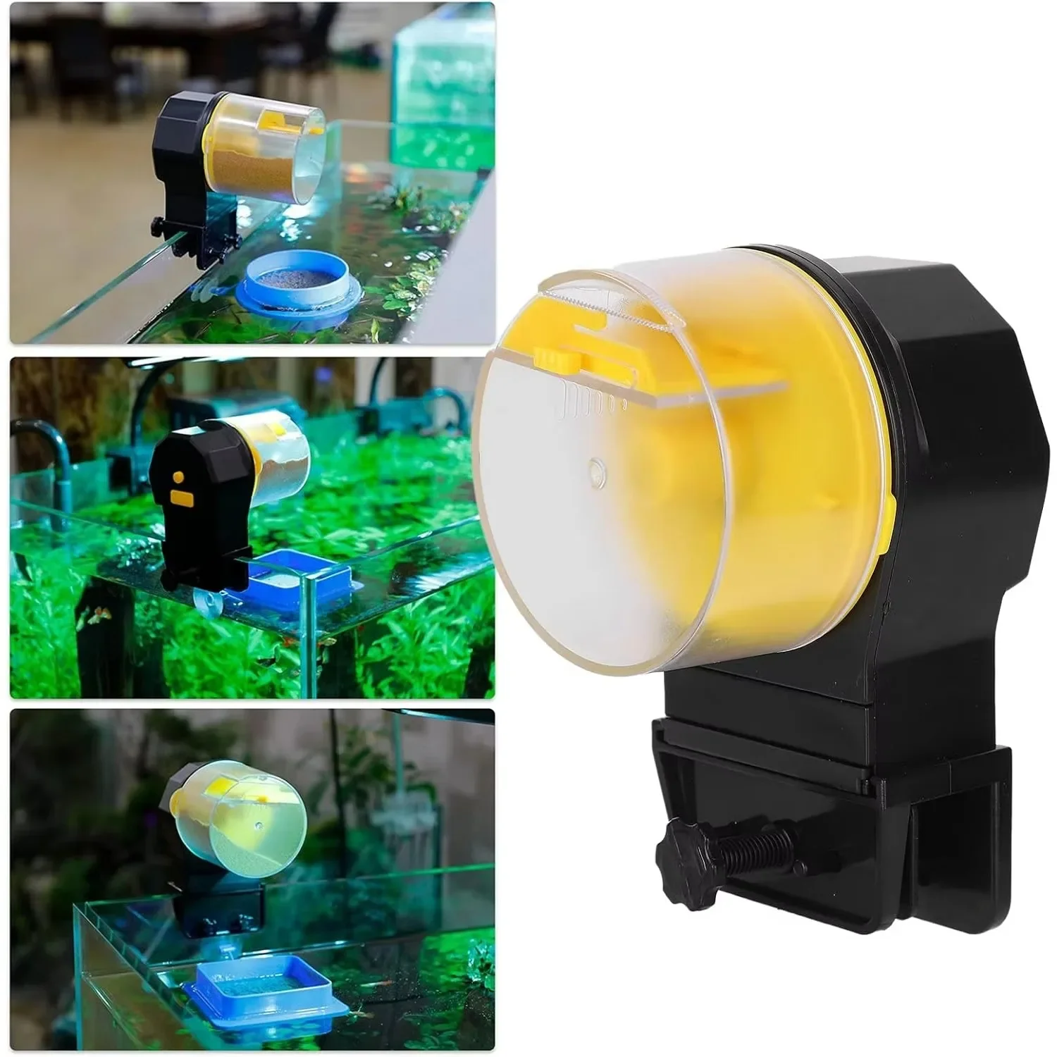 Fish Tank Automatic Feeder Intelligent Timing Automatic Feeder Aquarium Goldfish Feeder Large Capacity Goldfish Fish Tank