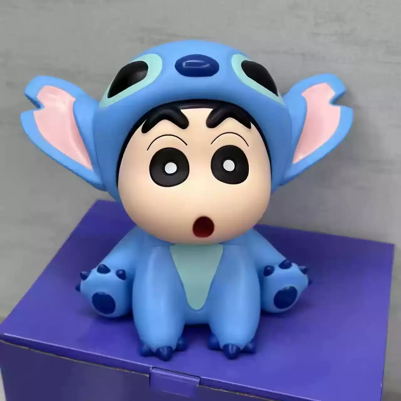 

1:1 Crayon Shin-Chan Ah Dai Anime Figure Series Dynamic Superman Nohara Shinnosuke Large Model Ornaments Collection Of Toys Gift