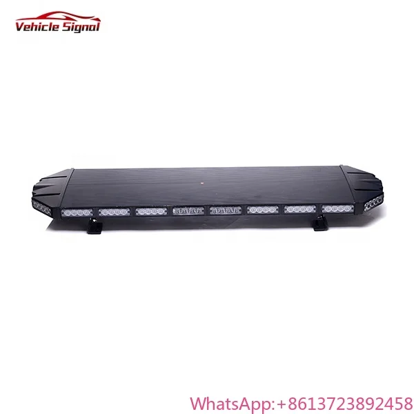 

Super Slim Amber led Warning Light bar Full Size Strobe led Light bar for Emergency Vehicles