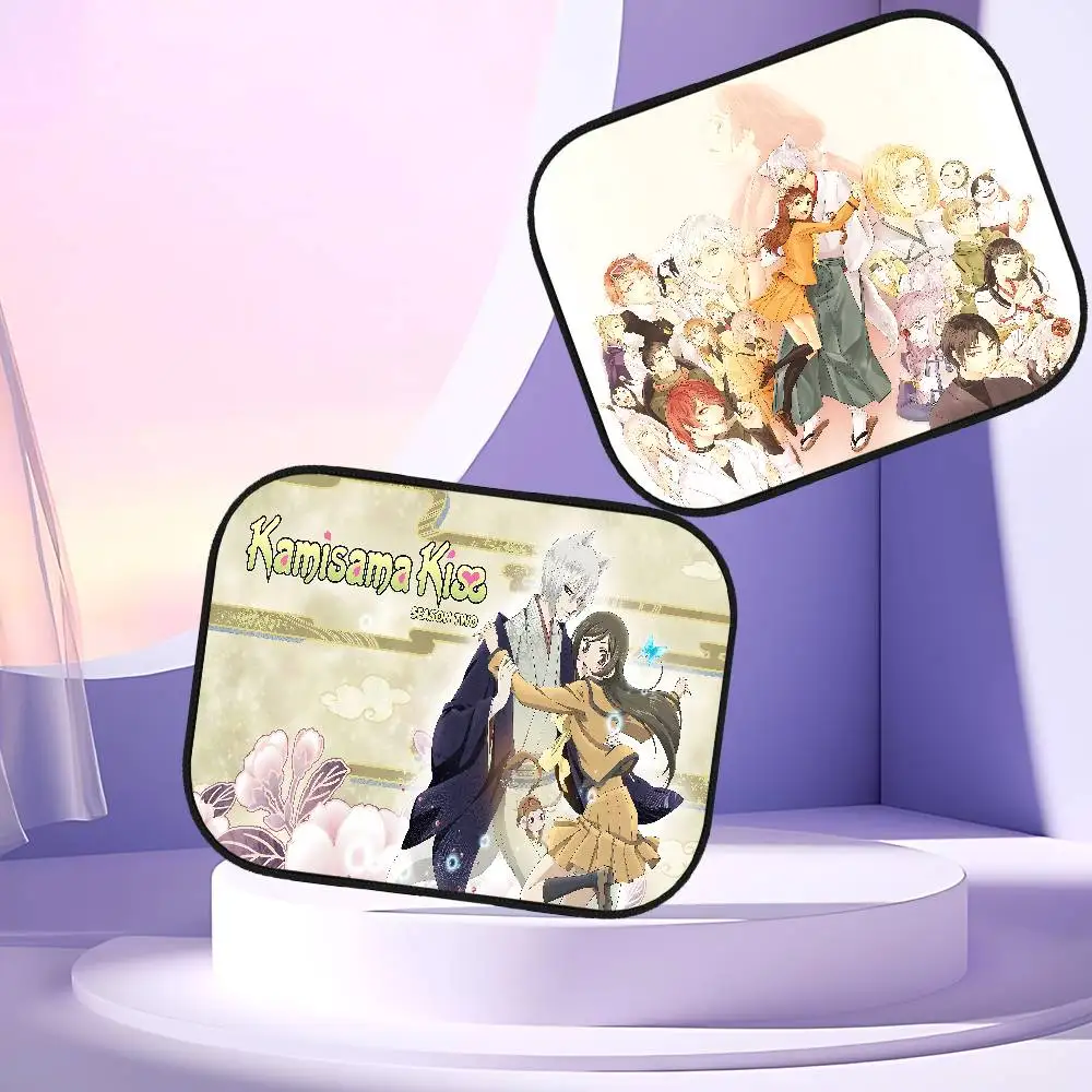 

Cartoon K-Kamisama K-Kiss 1PCS Window Sunshade Cover For Kids Universal Car Foldable Car Sun Shade Cover UV Protect Curtain Side