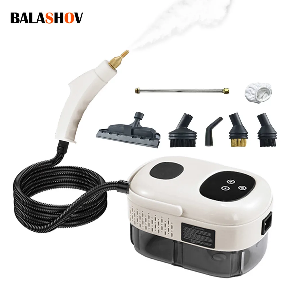 Steam Cleaner High Pressure Sterilization Handhled Temperature Steam Mop Household Air Conditioner Kitchen Hood Car Cleaning