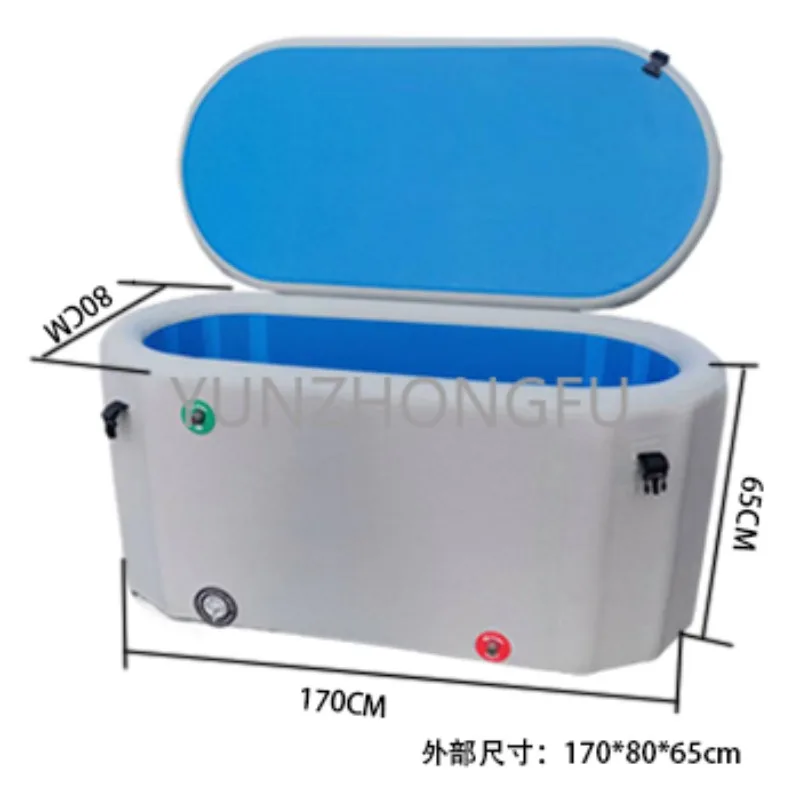 Portable Cold Plug Pod Spa Bathtub for Athlete Rehabilitation