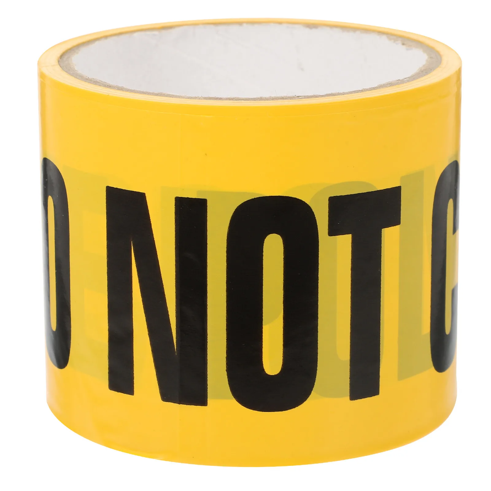 High Visibility Yellow Caution Tape PVC Safety Barricade Tape for Construction Sites Crime Scenes Parties Halloween Decorations
