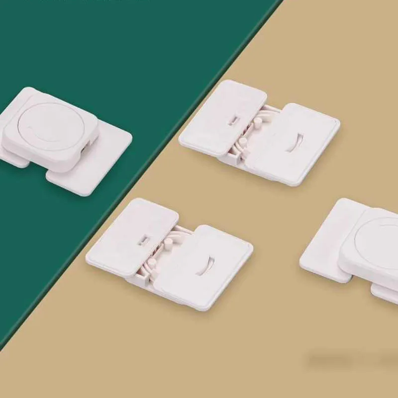 Child Safety Home Refrigerator Lock Baby Anti Open Fridge Freezer Door Locks Multifunctional Cabinet Buckle Toddler Kids Protect