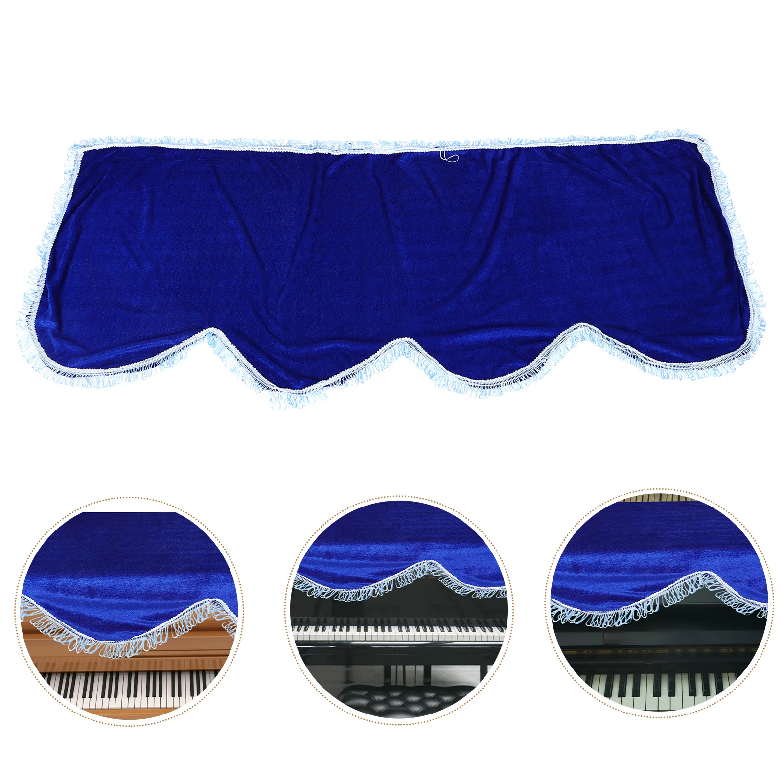 

Electric Piano Drape Elegant Cover Keyboard Protector for Dust-proof Luxury