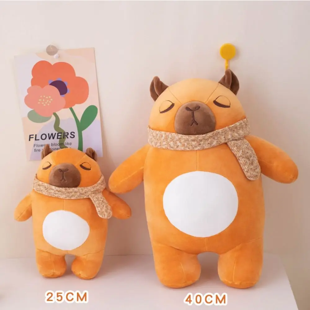 Coño Capybara juguetes de peluche PP algodón suave animales de peluche juguetes suaves colección esponjosa lindo Animal muñeco de peluche Año Nuevo