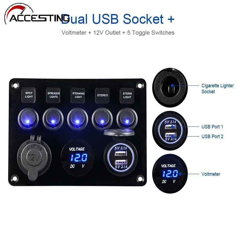 5 Gang Start Stop B…