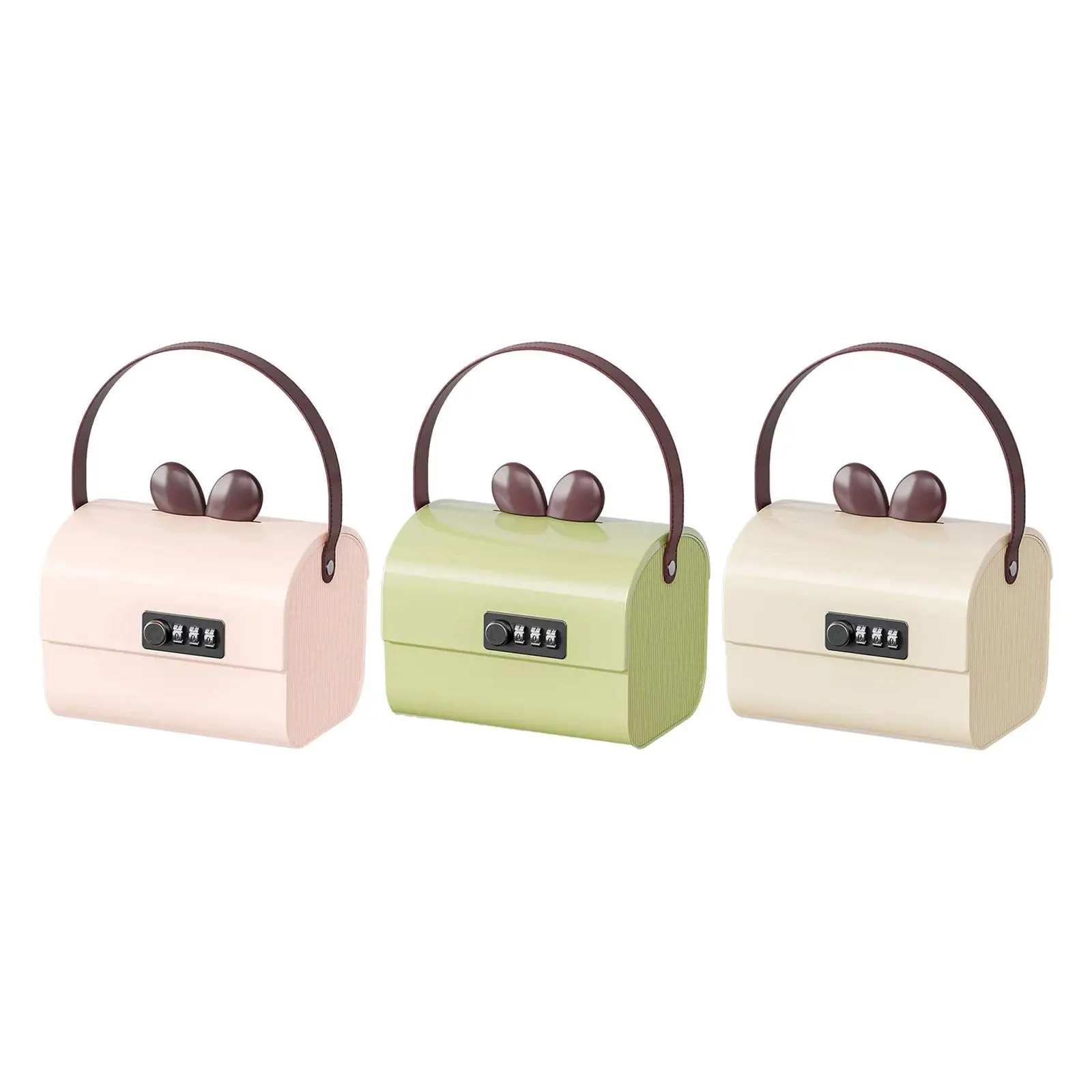 Hucha bonita y resistente para decoración del hogar, tarro de ahorro, regalo de gran capacidad, contenedor con contraseña, bloqueo de edad de 3 a 8 años