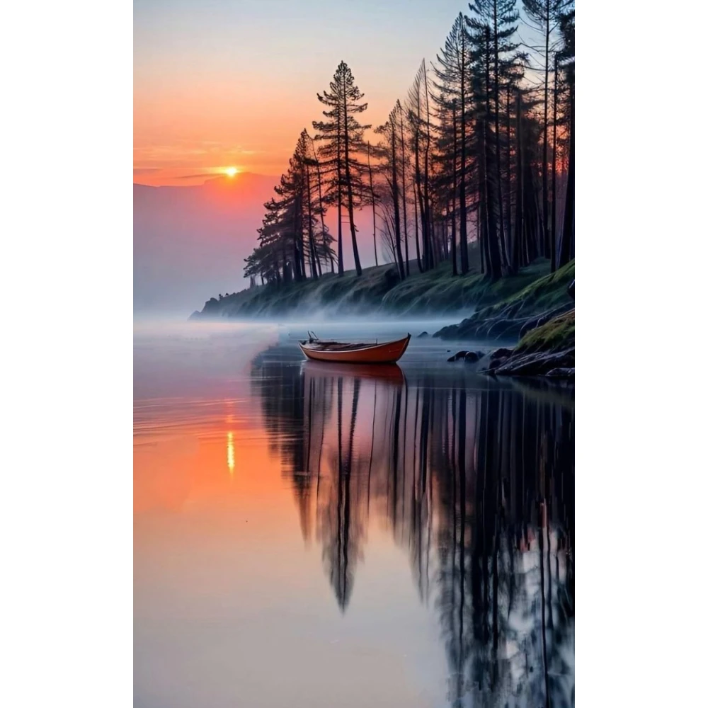 quebra-cabecas-de-500-1000-1200-2000-pecas-barco-a-vela-ao-por-do-sol-no-lago-–-atividade-familiar-para-sala-de-jogos-quarto-e-decoracao-de-casa