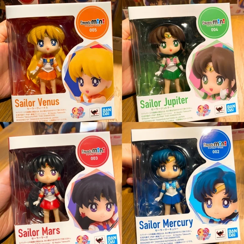 

Оригинальная коллекционная фигурка Bandai Figuarts Mini (японская версия) Сейлор Мун Усаги Цукино Кристалл Стар для фанатов аниме