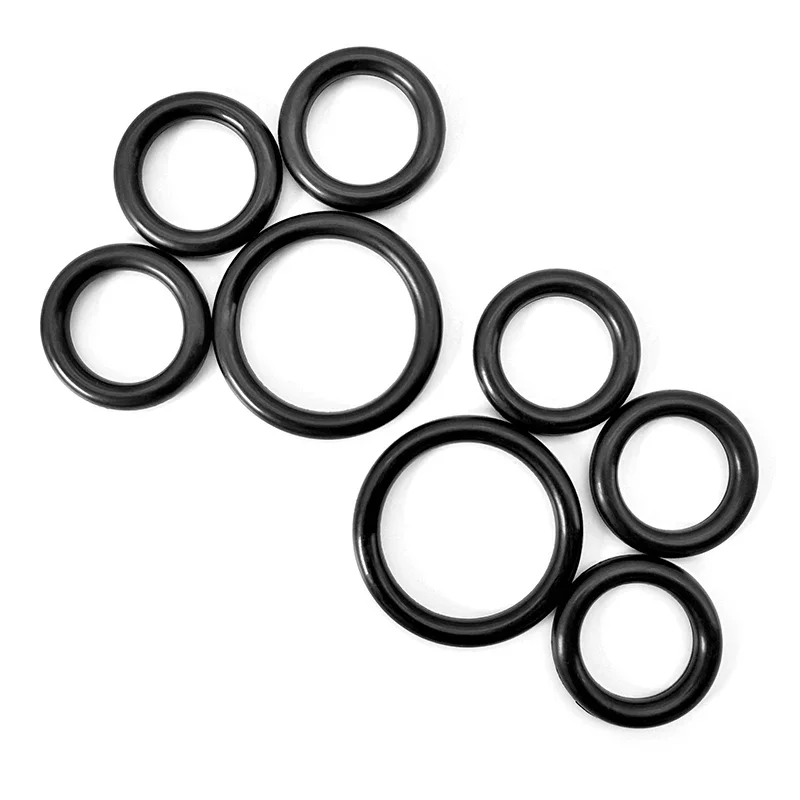 200 Pcs CS1.9mm/2.4mm/3.1mm NBR O Ring Kit Waterproof Oil aging resistant For Auto Plumbing Industrial Multipurpose Repair