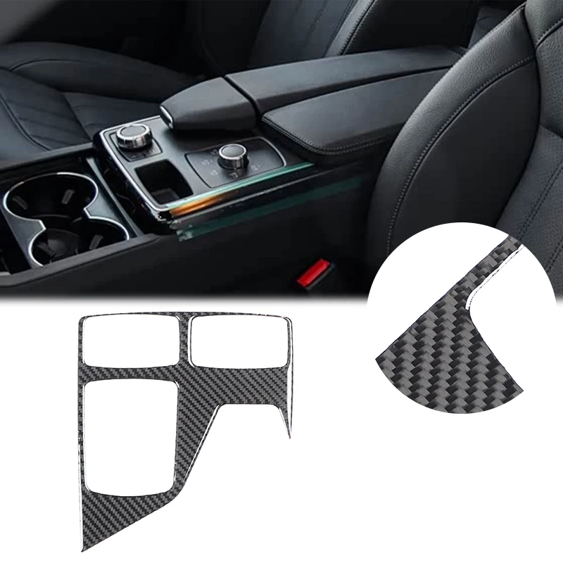 

[Ready Stock] For Mercedes GLE GLS 2013-2019 Real Carbon Fiber Center Console Trim Frame