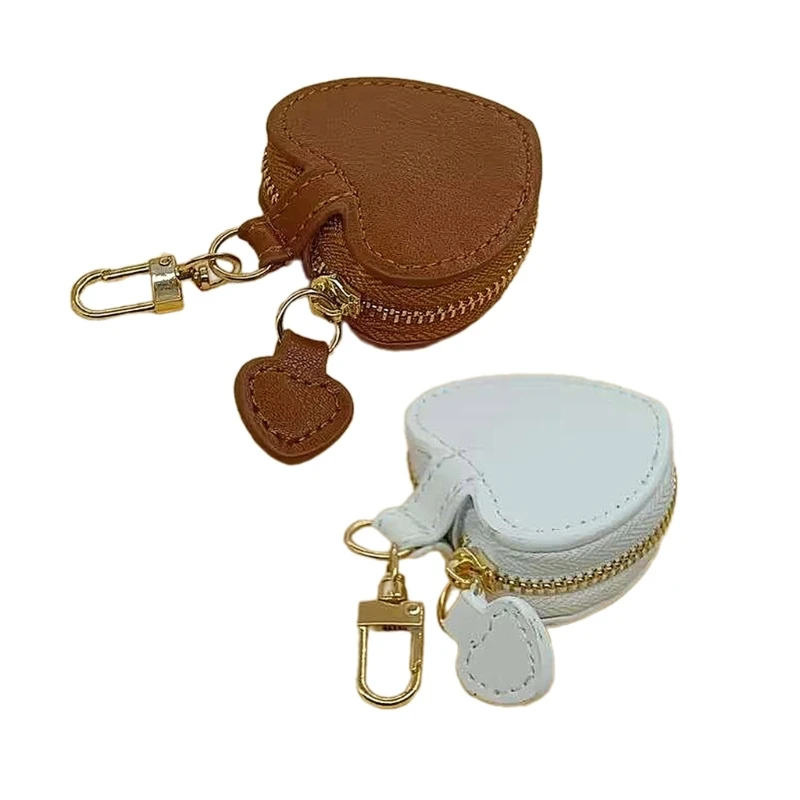 Portable Keychain with Protective Sponge for Jewelry Delicate Storage Container Compact Container for Rings and Earrings