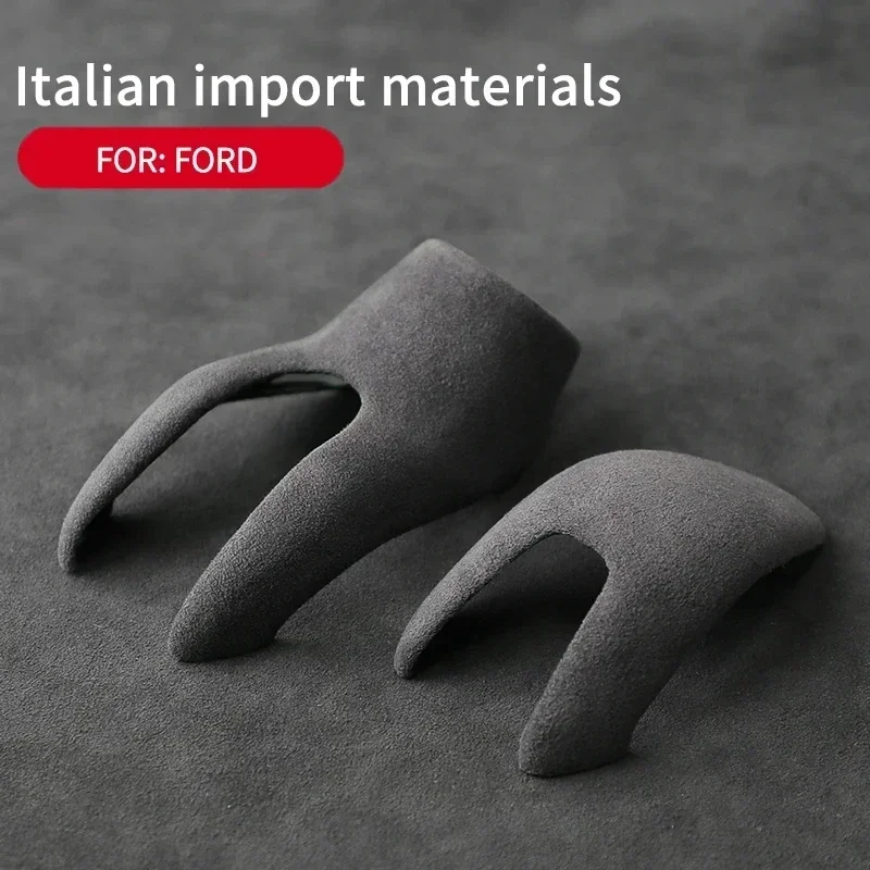 For Ford Focus Edge Mondeo Kuga Escort Escape Car Trim Interior Gear Lever Stick Shift Knob Cover  Protective Shell  anti-wear