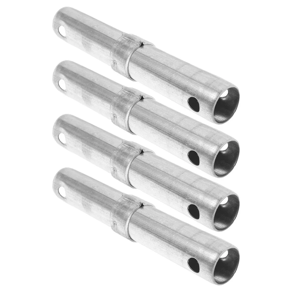 4Pcs Scaffold Pins Heavy Duty Steel Scaffolding Coupling Pins Reinforced Link Rods for Safe Construction Scaffold Accessories