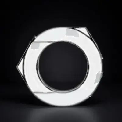 

50 Pcs Zinc Alloy Fine Tooth Nut Light Nut Thin Nut 8mm for Instrument Guitar Bass Socket Jack (Black)