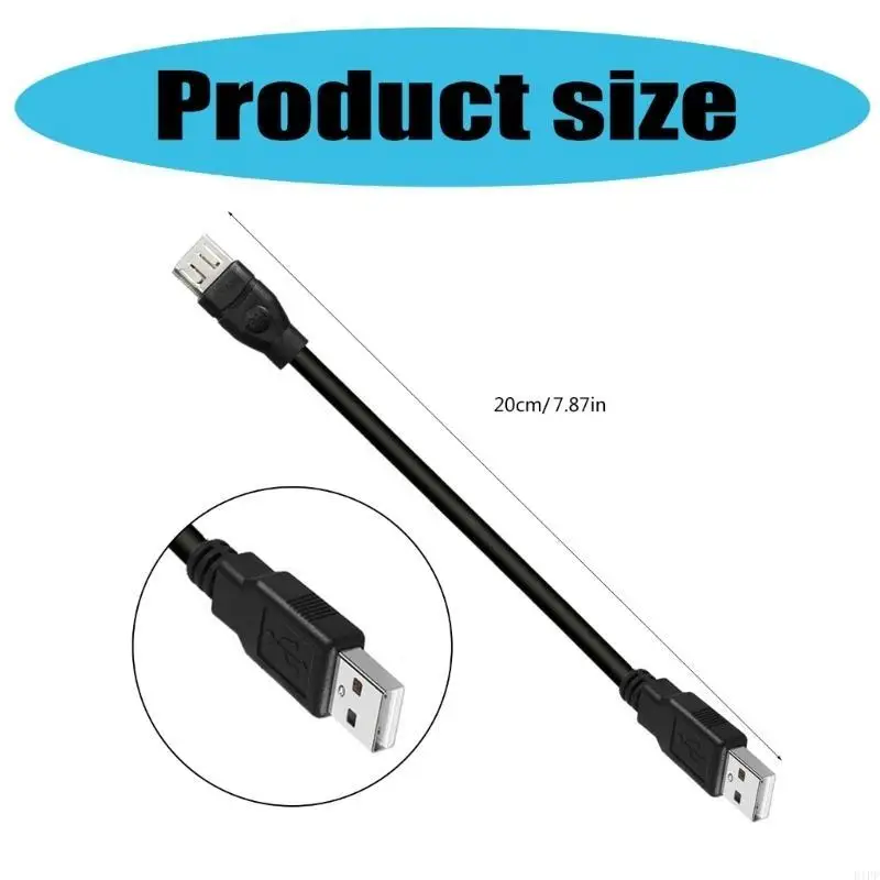 E1PF Firewire IEEE 1394 6Pin إلى كابل محولات USB للملحقات الإلكترونية 20 سم
