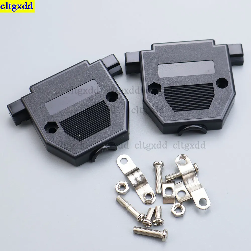 Cltgxdd-金メッキのオスおよびメスソケット、3列44ピンシリアルポート、はんだ付けプラグアダプター、黒とグレー、db44、1個