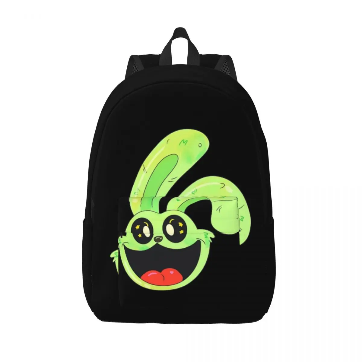 

Hoppy Smiling Critters Cool Backpack Lightweight Student Business Cute Cat Catnap Daypack for Men Women College Shoulder Bag