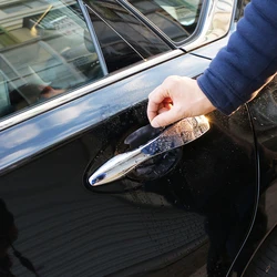 4Pcs/Set Transparent Car Handle Protective Film Car Door Stickers on Car Vinyl Anti-Scratch Resistant Sicker Car Accessory Auto