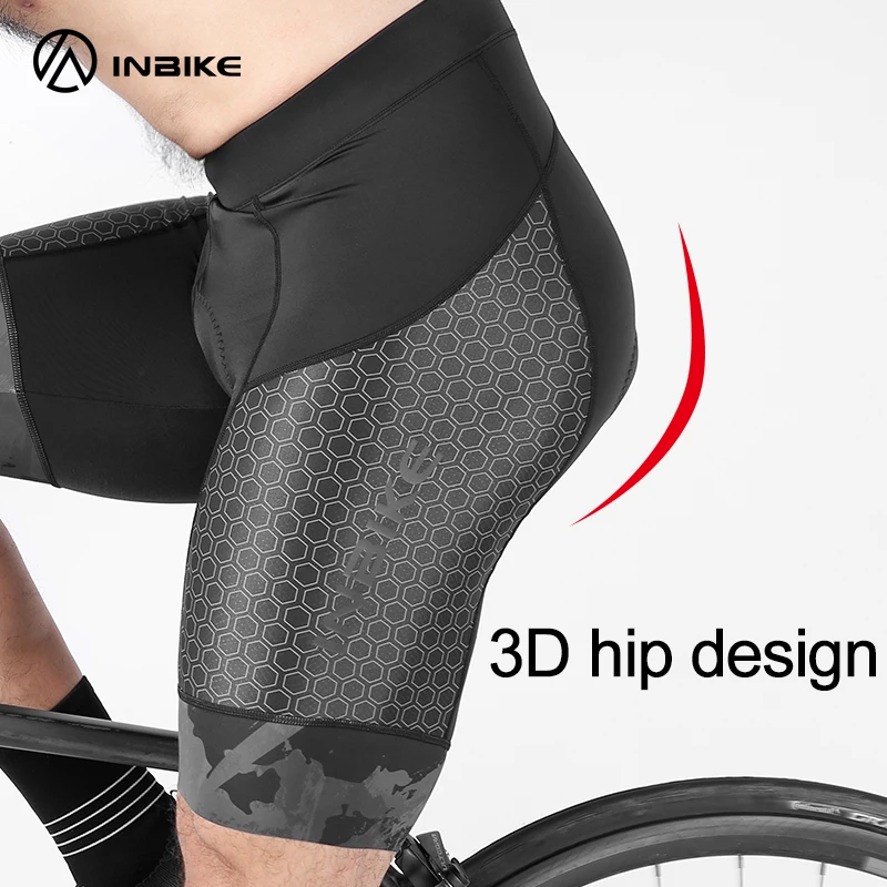 INBIKE Cycling Shorts Men's Summer MTB Shorts Broken Size Clearance 3D Silicone Cushion Sweat-wicking Quick-drying Bike Clothing