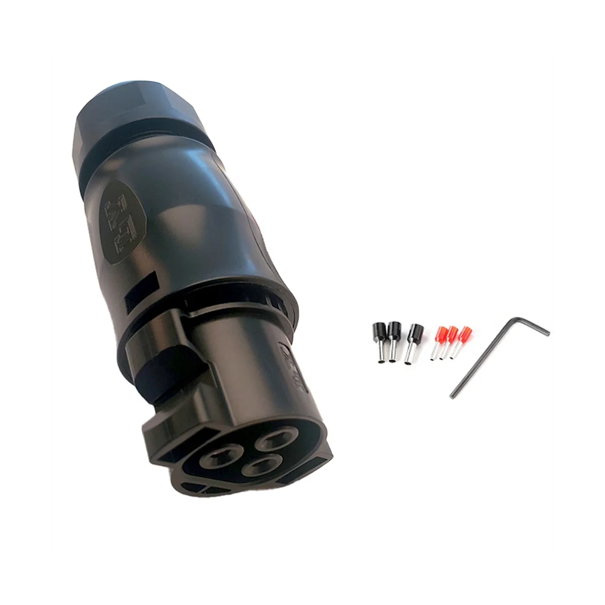 Spina del connettore solare fotovoltaico impermeabile IP68 4000V 40A per il Kit di protezione parallela del pannello del sistema fotovoltaico solare LY01-Female