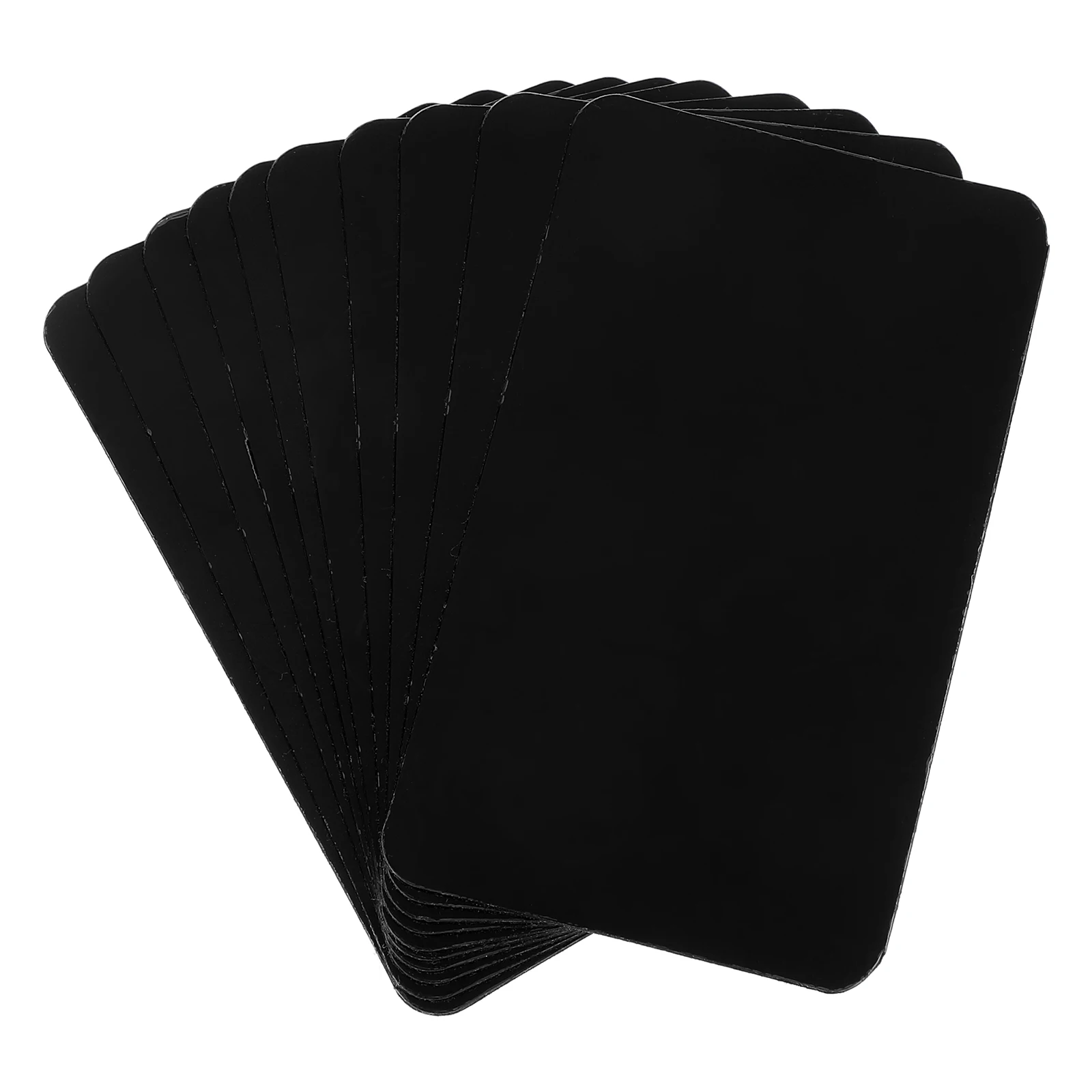 

10pcs Price Tags Small Sign Holder For Cake Shop Bakery Shelf Label Display Pvc Hangtag Retail Display Racks Buffet Labels