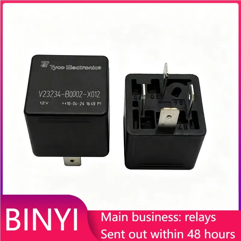New 1pcs/lot V23234-B0002-X012 DC12V 4Pin Automotive Relay Replacement For Car Truck Light Fan Electrical Circuit System