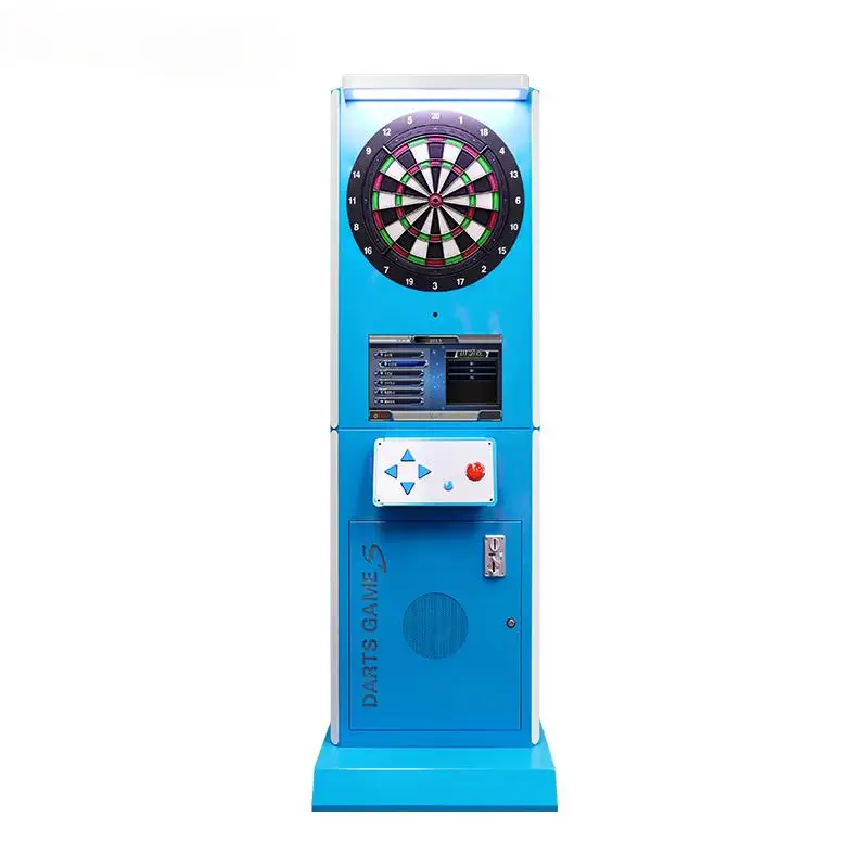 Professional LCD Display Electronic Dartboard Machine Coin Operated Games 12 Darts 100 Extra Tips 110-240V