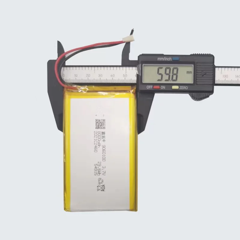 شراء المزيد سوف رخيصة 9060100 8000mah 3.7V المعدات الطبية الطاقة المتنقلة بطارية ليثيوم بوليمر يمكن إضافةها مع اللوحة والخط