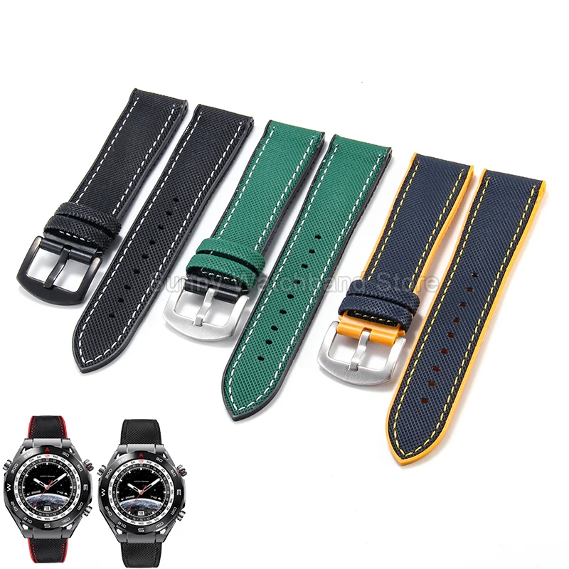 Lightweight Watchband Nylon Resin 20 22mm for Omega Citizen Blue Angels Casio EDIFICE PRG600/650 PRW-6600/6800 Black Blue Green