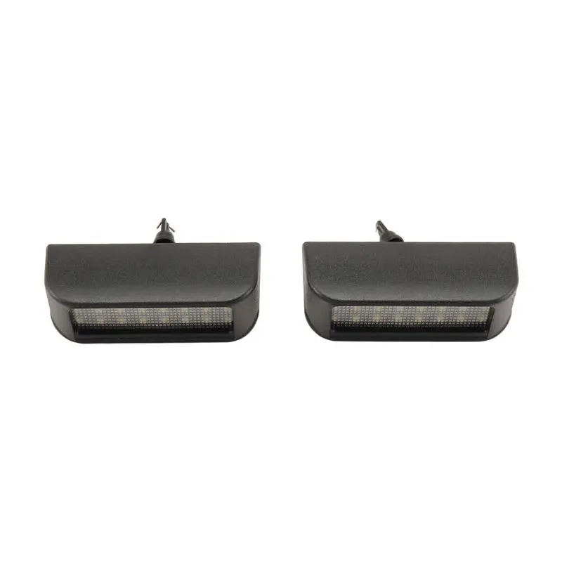 ABHX-Car LED Rear License Plate Lights 6340G7 6340E9 SU001A1285 For Partner Citroen Berlingo Opel Toyota Proace