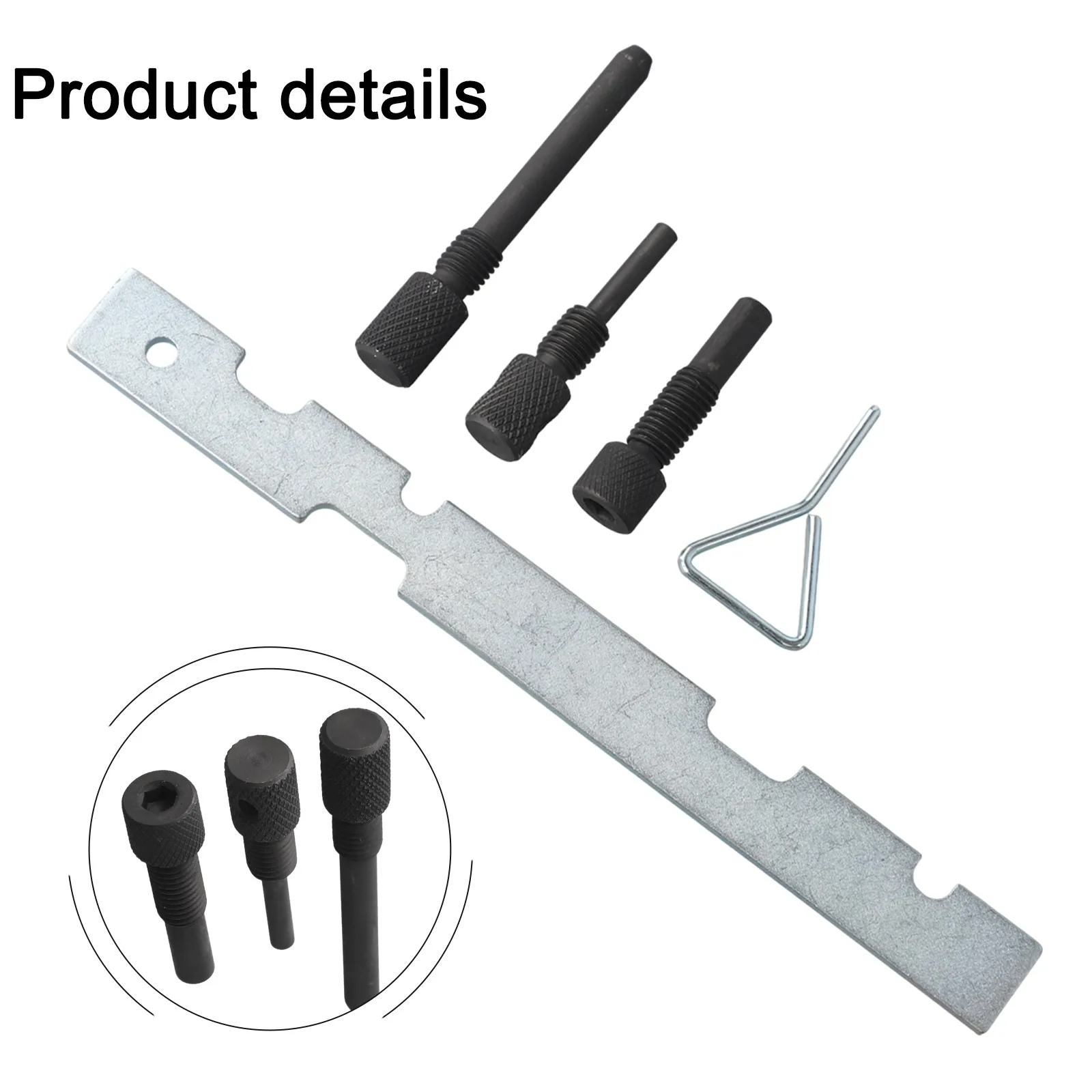 

Инструмент распределительного вала для набора инструментов для синхронизации Volvo, идеальная посадка, стабильная производительность, черная и серебряная отделка, номера деталей OEM