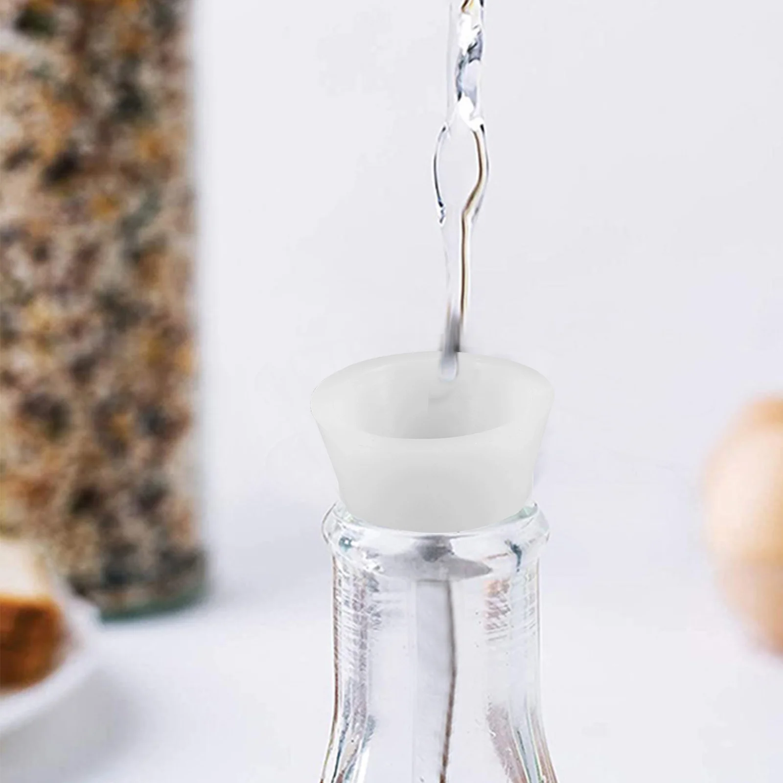 9 Pcs 실리콘 씰링 링 부흐너 깔때기 어댑터 플라스크 테이퍼 칼라 필터 콘 키트 진공 실험실 액세서리 재사용 가능한 스토리지