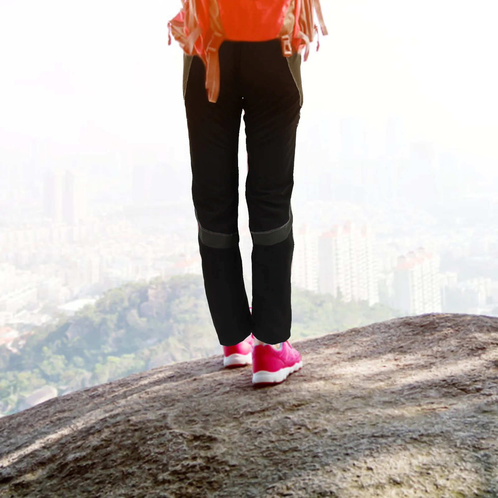 

Women Hiking Wear Resistant Women Hiking Pants Elastic Outdoor Summer Long Travel Cargo Wear resistant Mountaineering Pants