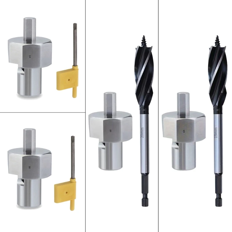 ม้านั่งสุนัขหลุม Chamfer Reamer เครื่องมือไม้ Chamfer Flar เครื่องมือสแตนเลส Drop Ship