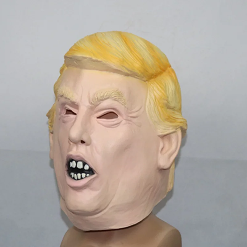 Trump Mask Trump Face Masks Cosplay Masques Latex Mascarillas Anime Mascaras Vote For President Halloween Costumes Props