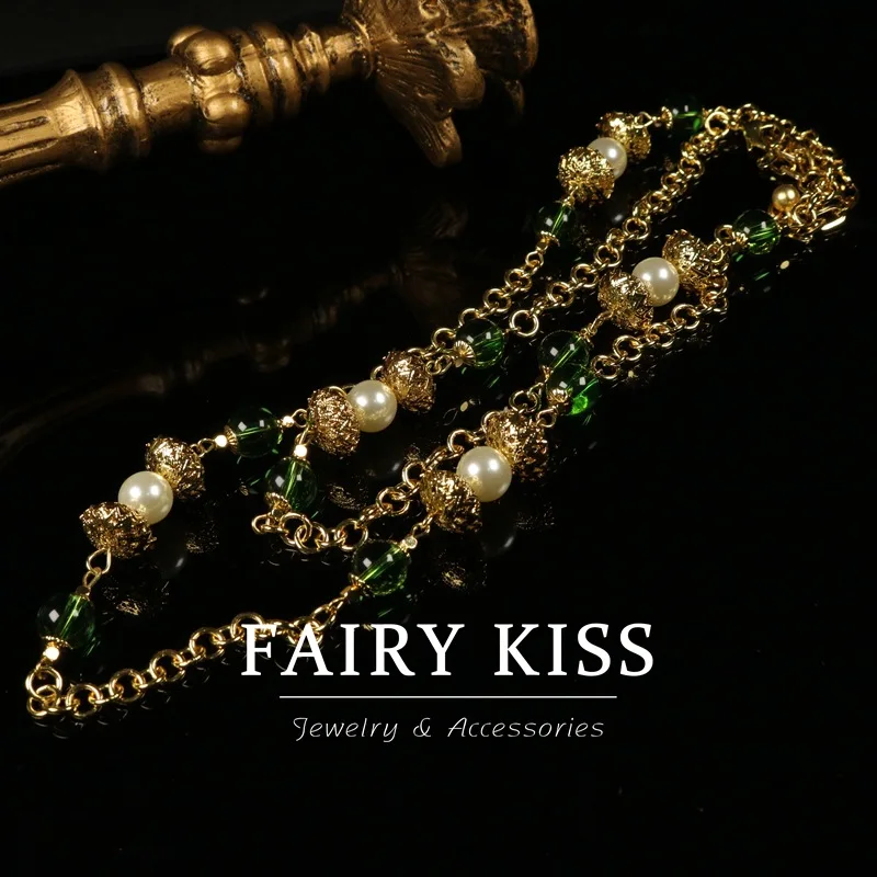 fashion long multi-layered necklace hollow design earrings frete grátis jewelry  colar