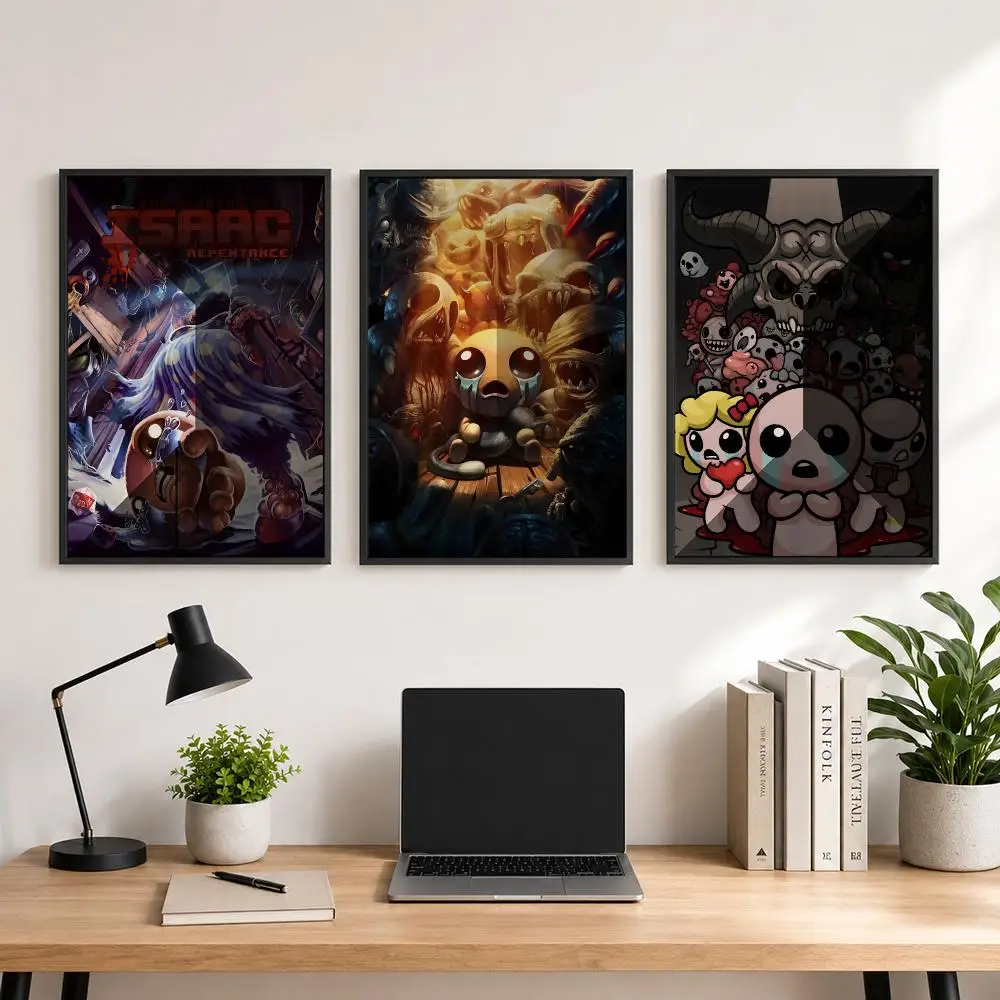 game The Binding of Isaac Poster HD Poster Minimalist Home Decoration Suitable for Living Room Bedroom Corridor and Gift Giving