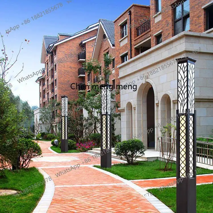 

Landscape garden lights New Chinese square led outdoor waterproof and rust-proof landscaping Park lamps